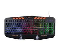 Clavier gaming rétroéclairé Azerty Kxlicences Naruto pour PC Noir G