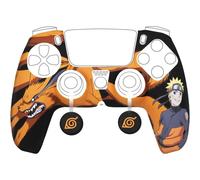 Konix Interactive – Coque DualSense PS5 Naruto Shippuden – Silicone, appuie-pouces – Noir