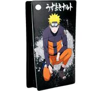 Konix Naruto Shippuden Façade de protection pour console PS5 Slim - Silicone - Antichoc - Anti-rayures - Motif Naruto - Noir
