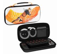 Konix Naruto Shippuden Housse de Protection et Transport Console Nintendo Switch 2 - Rangement Accessoires et 8 Jeux - Motif Naruto - Blanc
