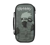 Konix Naruto Shippuden Housse de Protection et Transport pour Consoles Nintendo Switch, Switch Lite et Switch OLED - Rangement 8 Jeux - Motif Kakashi