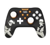 Konix Naruto Shippuden Manette filaire pour Nintendo Switch, Switch 2 et PC - Fonction vibration - Câble 3 m - Motif Naruto - Noir