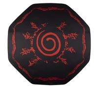 Konix Naruto Shippuden Tapis de Sol Gaming 98 x 98 cm pour Chaise de Bureau - Revêtement antidérapant - Motif Sceau du Hakke