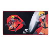 Konix Naruto Shippuden Tapis de souris gaming XXL 90 x 46 cm - Surface microfibre antidérapante - Caoutchouc - Motif Naruto Mode Hermite - Noir