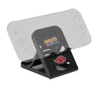 Konix Support Switch/Smartphones – Naruto Shippuden – Réglable, motif Akatsuki – Noir/Rouge