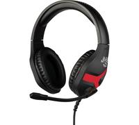 Konix Nemesis Switch Casque Avec fil Arceau Jouer Noir, Rouge