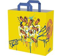 Konix Nerf Sac Cabas - Taille M 40 x 45 x 20 cm - Matière recyclée - Jaune