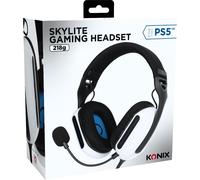 Konix Interactive Casque gaming filaire Skylite – PS5 – ultraléger 218 g – micro détachable – Blanc