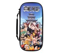 Konix One Piece Housse de Protection et Transport pour Consoles Nintendo Switch, Switch Lite et Switch OLED - Rangement 8 Jeux - Motif Marine Ford