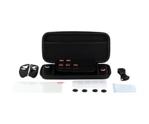 Konix Pack d'accessoires gaming Starter Kit pour console Nintendo Switch 2 - Housse - 4 appuie-pouces - Verre trempé - Boîtier 9 jeux - Écouteurs