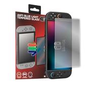 Konix Protection d'écran verre trempé pour console Nintendo Switch 2 - Anti-lumière bleue - Anti-bulle - Indice de dureté 9 h - 100% transparent