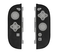 Konix Coque de Protection pour manettes Joy-Con Nintendo Switch 2 - Silicone - Antichoc - Anti-Rayures - Anti-poussière - Noir
