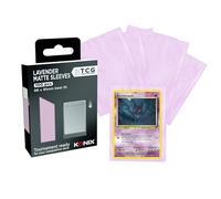Konix Protège-cartes Lavender Matte Sleeves 66 x 91 mm pour compétition - 100 pochettes - Compatible Magic The Gathering, Pokémon - Rose lavande