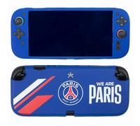 Konix PSG Coque de protection console Nintendo Switch 2 - Silicone antidérapant - Antichoc - Anti-rayures - Anti-poussière - Motif 1 étoile - Bleu