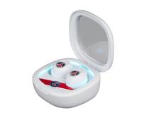Konix Écouteurs sans fil PSG – Autonomie 8 h + 15 h boîtier, IPX4, Bluetooth – Blanc