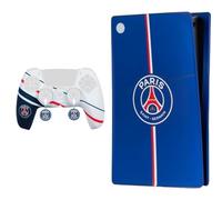 Konix PSG Silicone Protective Case Cover for DualSense PS5 Controller - Blue Whi+Konix PSG Schutzabdeckung für PS5 Slim-Konsole - Silikon - StoÃŸfest - Kratzfest