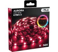 Konix Interactive Bande lumineuse gaming LED Drakkar Aurora 3 m - 16 couleurs - USB - Autocollante