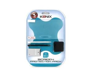 Konix Screen Protector Pad Kit De Protection Console Compatible Wii U