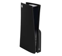 Konix Façade de Protection pour Console PS5 Slim - Silicone - Antichoc - Anti-Rayures - Noir