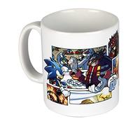 Konix Sonic Mug tasse à café édition spéciale 30ème anniversaire - 320 ml - Céramique - Motif Comic 1