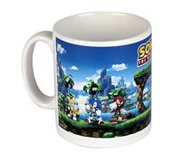 Konix Sonic Mug tasse à café édition spéciale 30ème anniversaire - 320 ml - Céramique - Motif Crowd 1