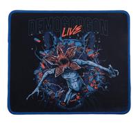 Konix Tapis de souris gaming Stranger Things 32x27 cm Microfibre antidérapante Motif Demogorgon Live