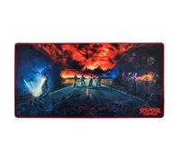 Konix Stranger Things Tapis de souris gaming XXL 90 x 46 cm - Surface microfibre antidérapante - Caoutchouc - Motif Le Flagelleur Mental