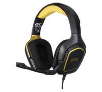 Konix UFC Casque Avec fil Arceau Gaming USB Type-A Noir et Jaune