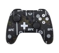 Konix – Manette filaire UFC – USB, vibration, câble 3 m – Switch, Switch 2 & PC – Noir/blanc