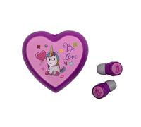 Konix Unik Écouteurs sans Fil pour Smartphones et tablettes - Bluetooth 5.0 - Autonomie 5 h - Batterie 400 mAh - Motif Be Love, Licorne