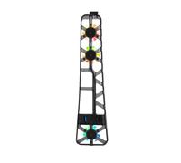 Konix Interactive Ventilateur de refroidissement PS5 Slim 21×68×40 cm 3 vitesses LED RVB USB 3.0 Noir