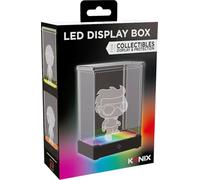 Konix Vitrine LED pour figurine – Funko Pop/Banpresto Qposket – Éclairage RVB – Câble USB