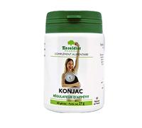 Konjac | Glucomannane 4700 mg par Jour | Aide Minceur |Effet Satiété | 60 gélules | Fabriqué en France