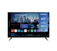 Konka DLED 43 pouces (108 cm) Smart TV - Full HD 1080p, webOS Hub, HDR10, Airplay 2, Wi-Fi, Bluetooth, HDMI eARC, Assistant vocal ThinQ AI intégré - KDG43YR682ANTS