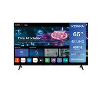 Konka Smart TV 65 pouces - 4K Ultra HD, système d’exploitation webOS, HDR10, MEMC, Magic Remote et commande vocale IA ThinQ, Airplay 2 et Google Cast, WiFi, Bluetooth, HDMI eARC - UDG65HK684ANTS