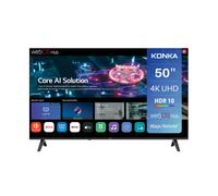 Konka TV connectée 50 pouces - 4K Ultra HD, système d'exploitation webOS, HDR10, MEMC, télécommande Magic Remote incluse, Airplay et Google Cast, Wi-Fi, Bluetooth, HDMI eARC, ThinQ AI - UDG50HK684ANTS