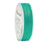 KONMAY Fil de pêche tressé de 0,40 mm avec tressage solide à 4 brins, 90 m de fil de pêche tressé et flexible, fil extra résistant pour la fabrication de bijoux, le tissage de perles, le métier à