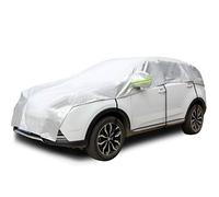 Konnfeir Demi Housse de Voiture avec en Coton Toutes Saisons Voiture Extérieure Demi Couverture Imperméable Auto pour étanche à la poussière Universel (À Hayon)