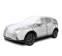 Konnfeir Demi Housse de Voiture Toutes Saisons Voiture Extérieure Demi Couverture Imperméable Auto pour étanche à la poussière Universel Tissu Oxford 210D (SUV)