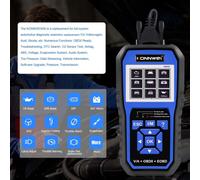 KONNWEI KW450 Outil de diagnostic OBD�� Scanner tous systèmes avec 11 fonctions spéciales : adaptation de la batterie, vérification du DPF, SAS, programmation des injecteurs de carburant, adaptation d