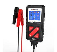 KONNWEI KW710 Testeur de Batterie 12/24V 100-2000 CCA Analyseur de Batterie Auto Numérique avec Écran LCD Couleur, Test Alternateur/Système de Charge Pour Voiture, Camion, Moto, SUV, Véhicules 12/24V