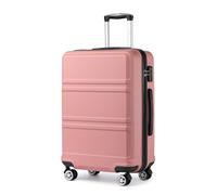 Kono Petite Valise Cabine ABS+PC 4 Roues TSA Rigide, Nu