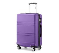 Kono Petite Valise Cabine ABS+PC 4 Roues TSA Rigide, Violet