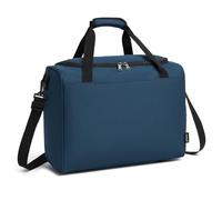 KONO Ryanair Bagage à main Sac de voyage avion Weekender Petit bagage pour homme et femme avec bandoulière, bleu, Ryanair/Eurowings 40x30x20cm(24L)