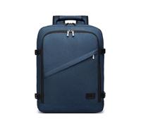 Kono Ryanair Sac à dos de cabine sous le siège pour ordinateur portable, bleu marine, 45x33x20, Classique