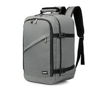 Kono Ryanair Sac de cabine pour bagage à main sous le siège 40 x 20 x 25 cm, 20 l, gris, s, Rucksack