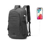 Kono Sac à Dos Ordinateur Portable 15.6 Pouces Antivol Imperméable Sac à Dos Voyage Grande Capacité Homme Femme avec USB Charging Port Sac à Dos PC Portable Fonctionnel