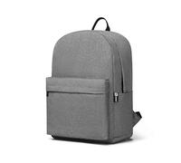 Kono Sac à dos pour enfants, sac d'école pour garçons et filles, sac à dos léger pour adolescents, étudiants, cartable de voyage, sac à dos décontracté pour femme et homme, gris, Taille unique, école