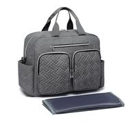 Kono Sac à Langer Fourre-tout Bébé Imperméable pour Maman et Papa | Grande Capacité, Poches Isothermes, Organisation Optimisée, Sac Maternité, Attaches Poussette, Hôpital, Voyage