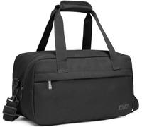 Kono Sac de Voyage 35x20x20cm Pliable Sac Cabine à Main Léger pour Ryanair avec Bandoulière 14 litres, Noir